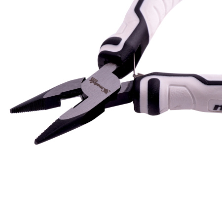 Длинногубцы Mini, 125 мм, прямые, авторазжим, Pro Matrix