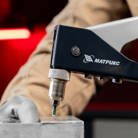 Заклепки 4.0 х 10 мм RAL 6005, темно-зеленые, 50 шт Matrix цена