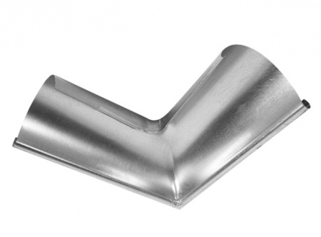 Угол желоба внешний 90° D125 мм оцинкованный