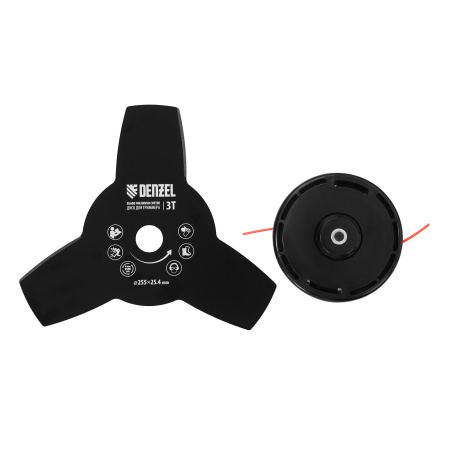 Триммер бензиновый DR-52S, 52 см3, разъемная штанга, состоит из 2 частей Denzel цена