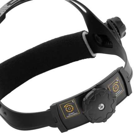 Щиток защитный лицевой (маска сварщика) F4, см. окно 90х35, DIN4/9-13// Denzel цена