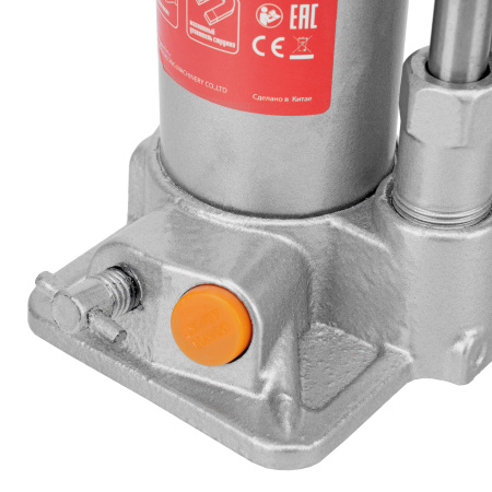 Домкрат гидравлический бутылочный, 2 т, h подъема 181-345 мм, в пластиковом кейсе Matrix цена