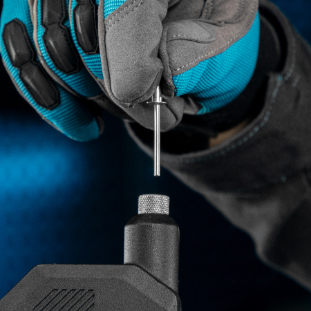 Заклепочник ручной, 290 мм, поворотный, 0-360, заклепки 2,4-3,2-4,0-4,8 мм Gross цена