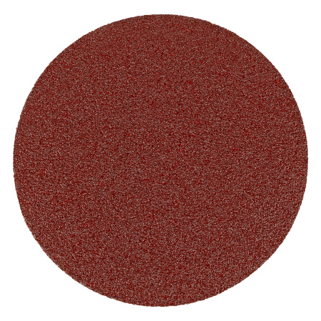 Круг абразивный на ворсовой подложке под "липучку", P 60, 125 мм, 10 шт Matrix
