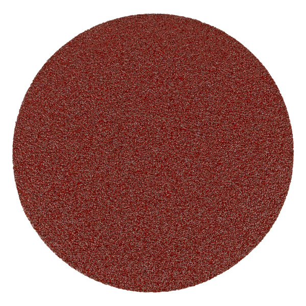 Круг абразивный на ворсовой подложке под "липучку", P 60, 125 мм, 10 шт Matrix