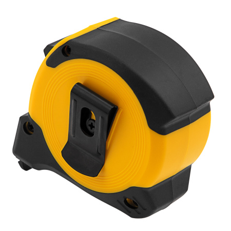 Рулетка 5м х 25мм, двухкомп. корпус, магнитный обрезиненный зацеп Denzel цена