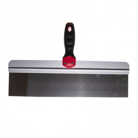 Шпатель фасадный из нержавеющей стали, 450 мм, двухкомпонентная ручка, широкое полотно Matrix цена