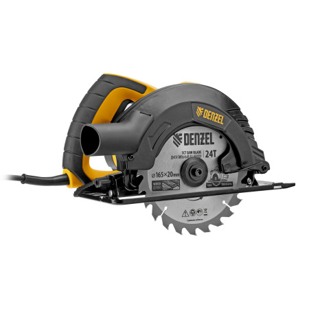 Пила циркулярная CSD-165, 1400 Вт, 165 мм Denzel