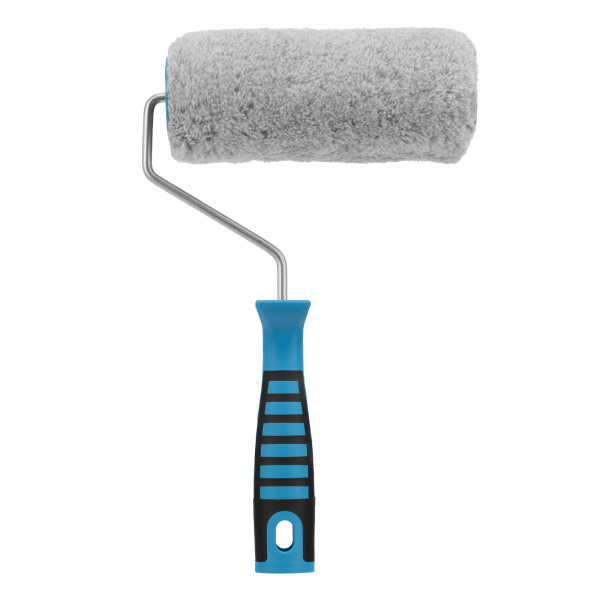 Валик для фасадных работ синтетический с двухкомпонентной ручкой, 180 мм, ворс 18 мм, D 48 мм, D ручки 6 мм, полиакрил Matrix цена