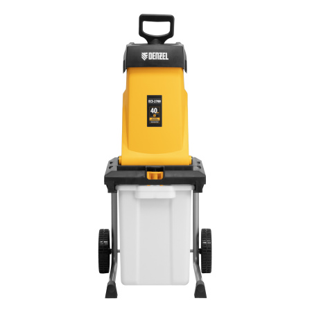 Измельчитель садовый электрический ECS-2700, 2700 Вт, 40 мм Denzel цена