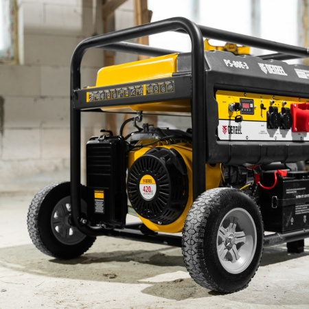 Транспортировочный комплект (колеса и ручки) для генераторов PS Denzel