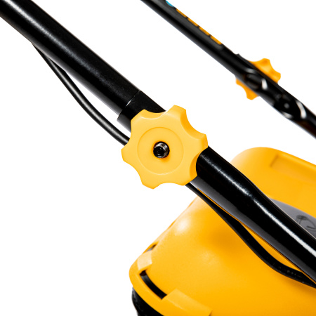 Газонокосилка аккумуляторная бесщеточная RLM450-36, Li-ion, 36 В, 4 Ач, 450 мм, травосборник 40 л Denzel цена