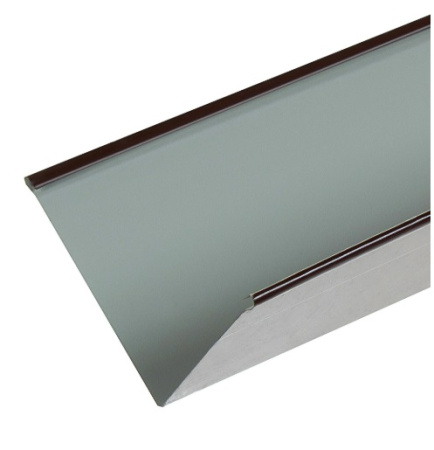 Планка для наружных углов с полиэстеровым покрытием 2 м цвет коричневый