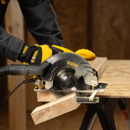 Пила циркулярная CSD-165, 1400 Вт, 165 мм Denzel