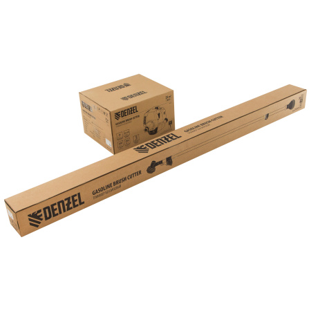 Триммер бензиновый DR-25, 25 см3, неразъемная штанга, состоит из 2 частей Denzel цена
