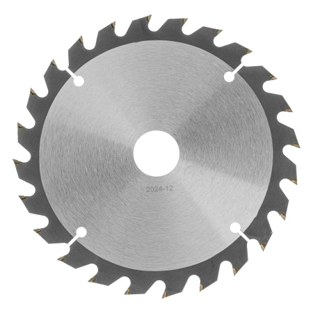 Пильный диск по дереву ф190 х 30 мм, 24 зубьев, тонкий Denzel