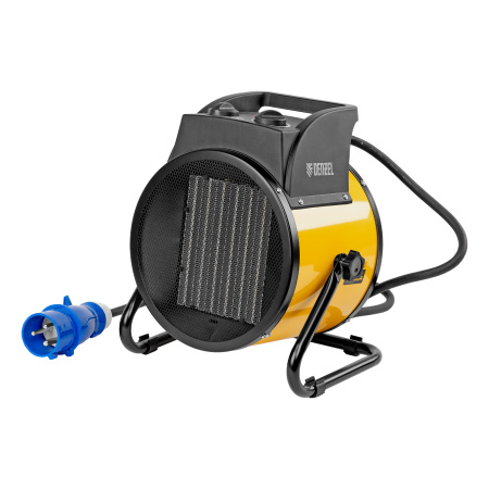 Тепловая пушка, керамический нагреватель (тепловентилятор) DHC 5-400, 230 В, 0.04/3/5 кВт Denzel