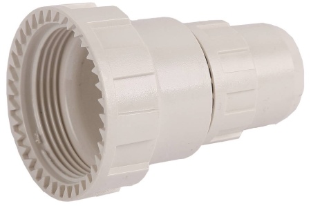 Переходник ЗУБР ″ШиреФит″ редукционный ″накидная гайка - штуцер с гайкой″, 26мм-20мм