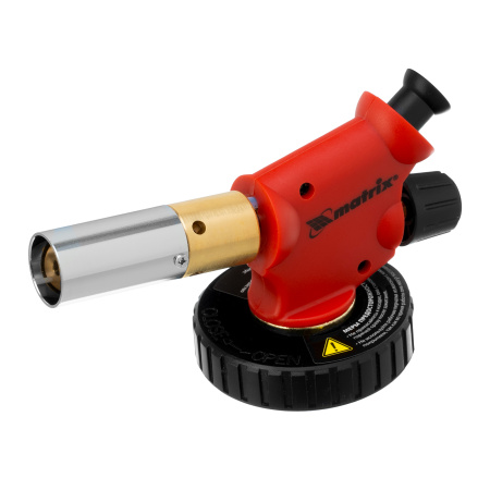 Профессиональная горелка на бутановый баллон, пьезоподжиг, расширенное сопло Matrix цена