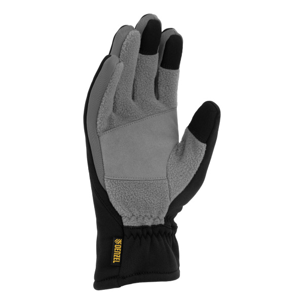 Перчатки универсальные, искусственный мех, работа с сенсорным экраном, размер 10 Denzel