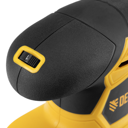 Машина плоскошлифовальная вибрационная VS-90-187, 240 Вт, 6000-11000 об/мин Denzel цена