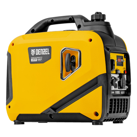 Генератор инверторный GS-2200iS, 2,2 кВт, 230 В, закрытый корпус, ручной старт DENZEL