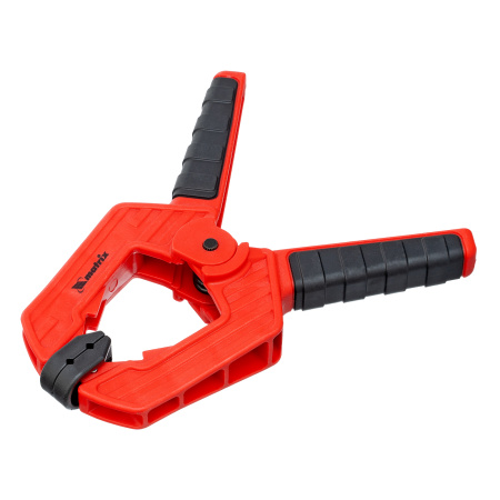 Струбцина клещеобразная 3, усиленная, пластиковый корпус, двухкомпонентные рукоятки, 75 мм Matrix цена