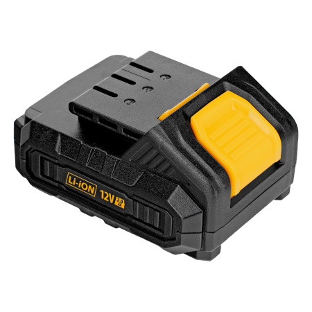 Дрель-шуруповерт аккумуляторная CDL-12-02BM, Li-Ion, 12 В, 2 акк. Denzel