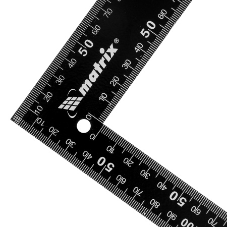 Угольник, 200 х 300 мм, цельнометаллический Matrix цена
