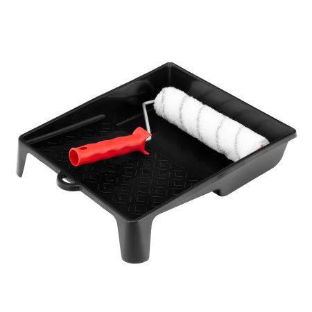 Набор, валик «Грейтекс» 250 мм, ворс 12 мм, D 36 мм, полиакрил, кювета 330 х 350 мм Matrix цена