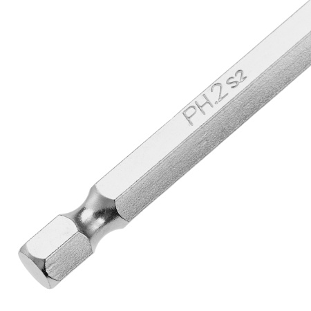 Бита PH2х70мм, сталь S2, шестигр., 10 шт. Gross