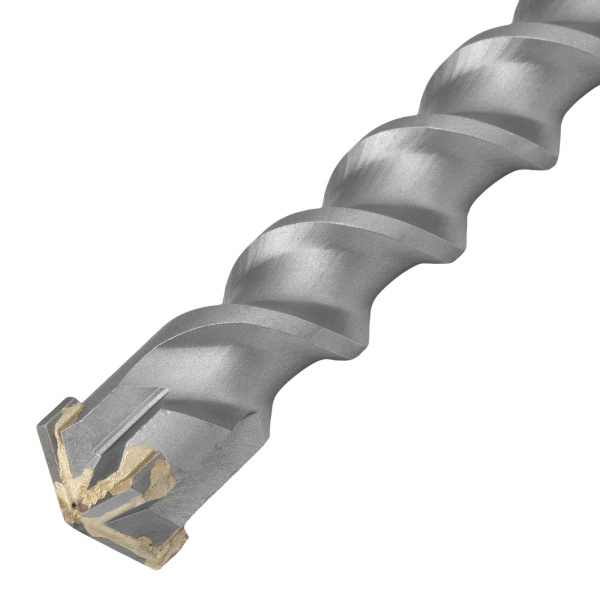 Бур по бетону, 40 х 1500 мм, SDS MAX c крестовой пластиной Matrix