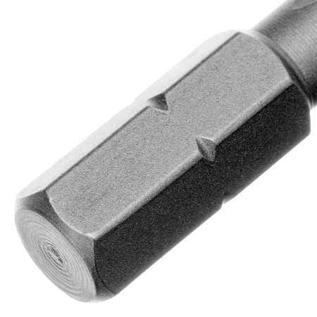 Набор бит с магнитным держателем, S2, 8 шт Denzel