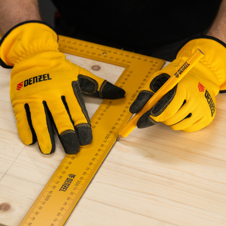 Угольник стальной, 400 х 600 мм Denzel цена