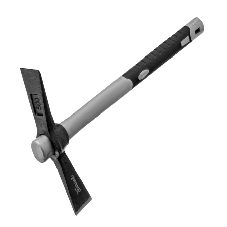 Кирка MINI, двухплоскостная, 500 г, фибергласовая обрезиненная рукоятка 385 мм Matrix цена