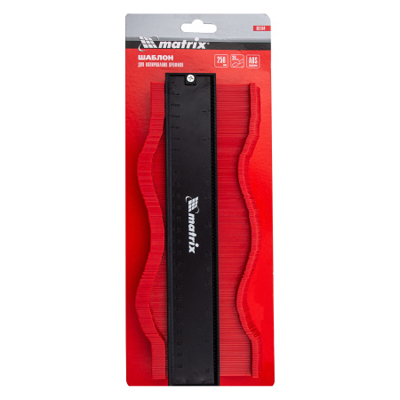 Шаблон для копирования профиля 25 см, пластиковый Matrix цена