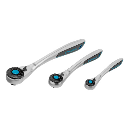 Набор инструментов, 1/2", 3/8", 1/4", CrV, 120 зубьев, 216 предметов Gross