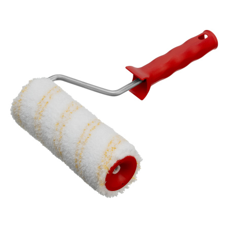 Валик "Микрофибра", 180 мм, ворс 12 мм, D 48 мм, D ручки 8 мм, полиэстер Matrix цена