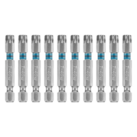 Бита Torx 40 х 50, сталь S2, 10 шт. Gross