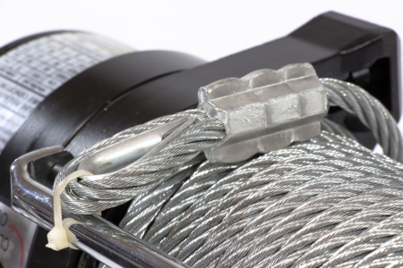 Лебедка автомобильная электрическая 4.5 т, 12 В Denzel цена