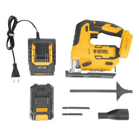 Лобзик аккумуляторный CJH-20-80, Li-Ion, 20 В// Denzel