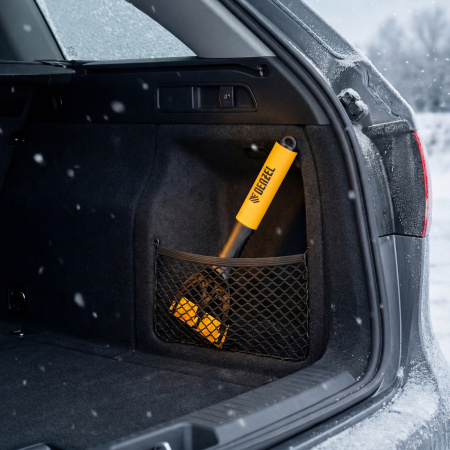 Скребок для удаления льда, мягкая рукоятка Denzel цена