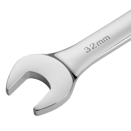 Ключ комбинированный, с трещеткой, 32 мм Denzel