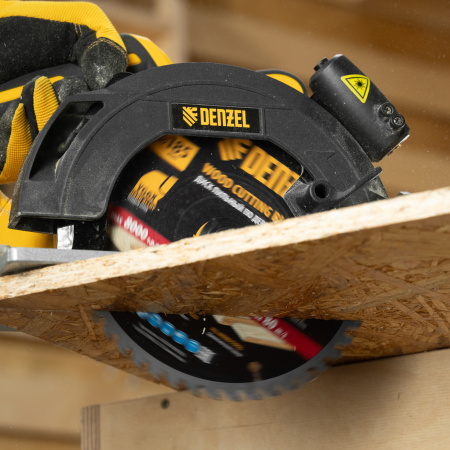 Пильный диск по дереву ф185 х 20 мм, 48 зубьев, тонкий Denzel