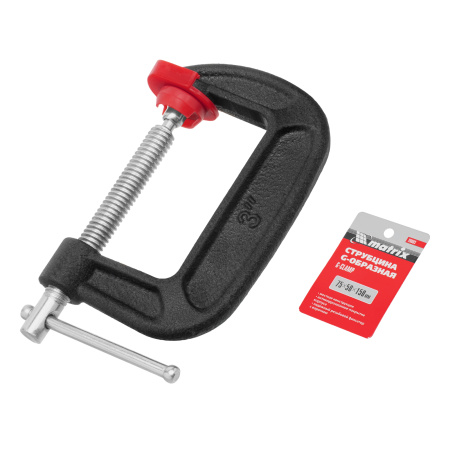 Струбцина G-образная, 75 мм Matrix цена