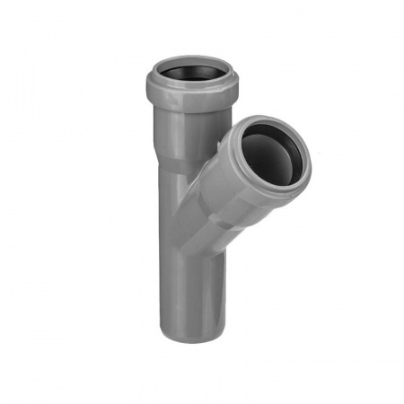Тройник ПП 40х40/45 для внутренней канализации ПОЛИТЭК