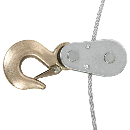 Лебедка рычажная, тяга 4 т, подъем 1.6 т, двойное храповое колесо Matrix цена