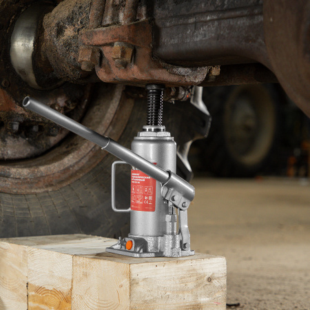 Домкрат гидравлический бутылочный, 10 т, h подъема 230-460 мм Matrix цена