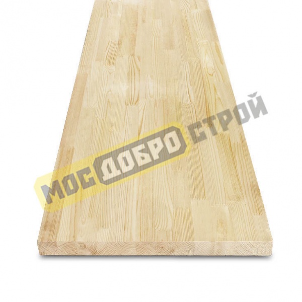 Мебельный щит 40х400х1500 мм Сосна АА Сращенный