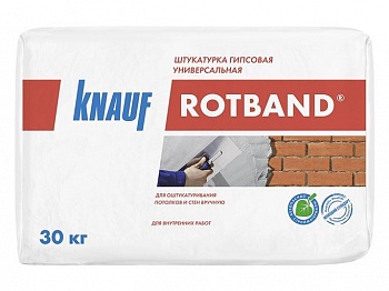 Штукатурка гипсовая Knauf Ротбанд 30 кг цена